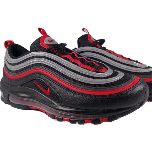 921826-014 Nike Air Max 97 -Black / University Red 921826-014 Nike Air Max 97 -Black / University Red